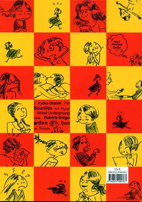 Verso de l'album Buzz-moi