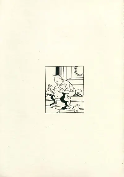 Verso de l'album Tintin Tintin et le mystère de la toison d'or