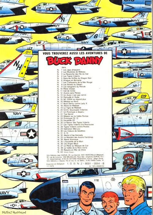 Verso de l'album Buck Danny Tome 27 Les Tigres volants à la rescousse !