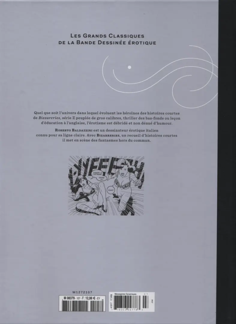 Verso de l'album Les Grands Classiques de la Bande Dessinée Érotique - La Collection Tome 107 Bizarreries - Tome 5