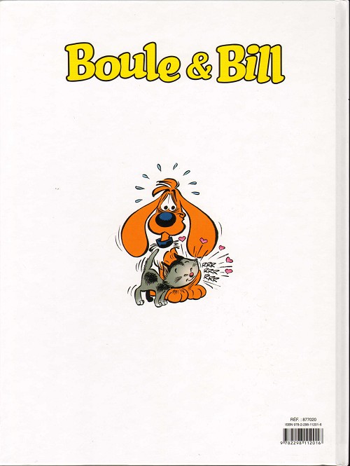 Verso de l'album Boule & Bill Tome 35 Roule ma poule !