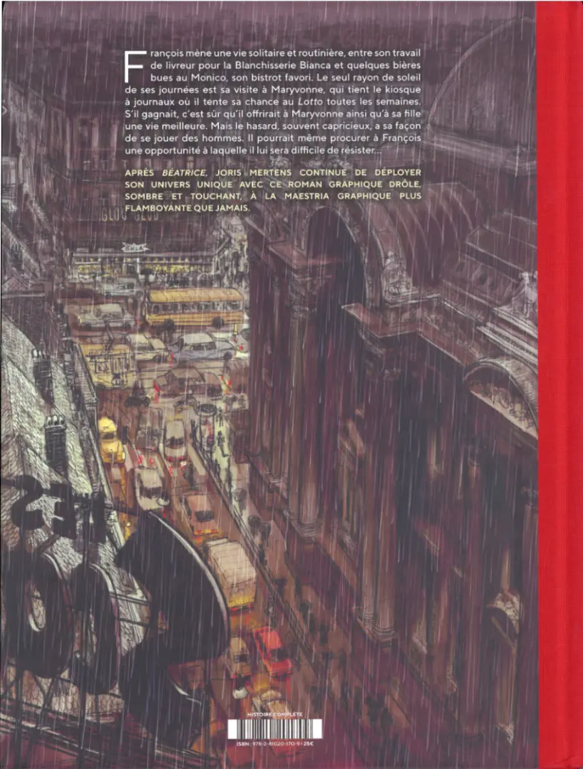 Verso de l'album Nettoyage à sec