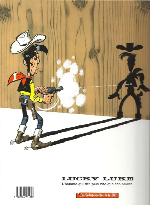 Verso de l'album Lucky Luke Tome 41 L'Héritage de Rantanplan
