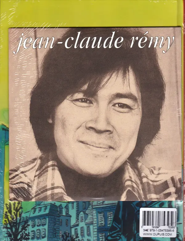 Verso de l'album Le chanteur perdu