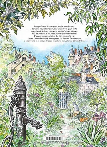 Verso de l'album L'oasis Petite genèse d'un jardin biodivers
