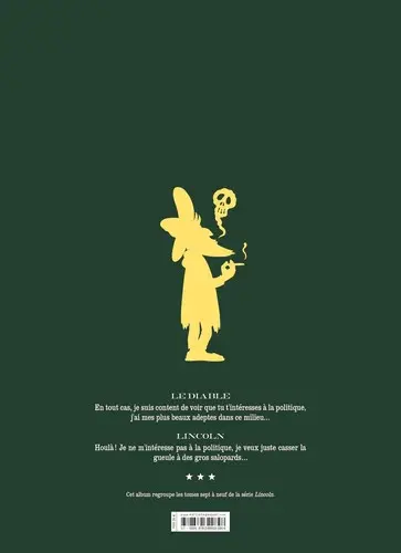 Verso de l'album Lincoln Intégrale 3