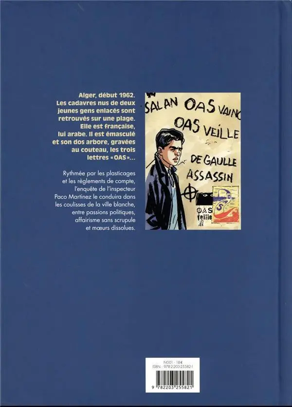 Verso de l'album Alger la Noire