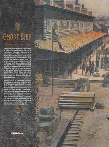 Verso de l'album Ghost Ship