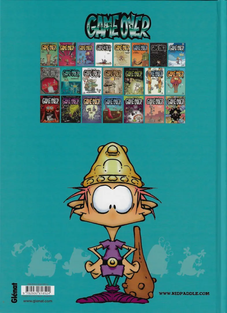 Verso de l'album Game over Tome 10 Watergate