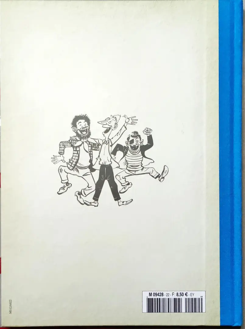 Verso de l'album Les Pieds Nickelés - La collection Tome 22 Les Pieds Nickelés aux sports d'hiver
