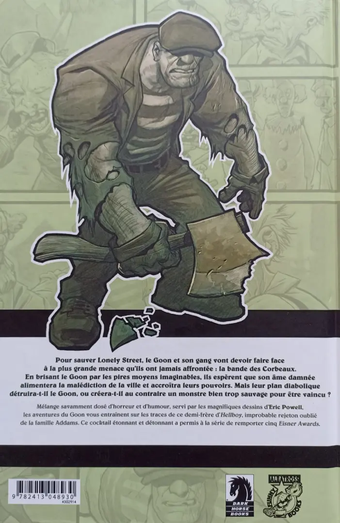 Verso de l'album The Goon Volume 5