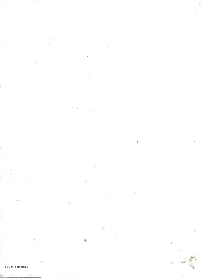 Verso de l'album Chroniques de l'île grande 1