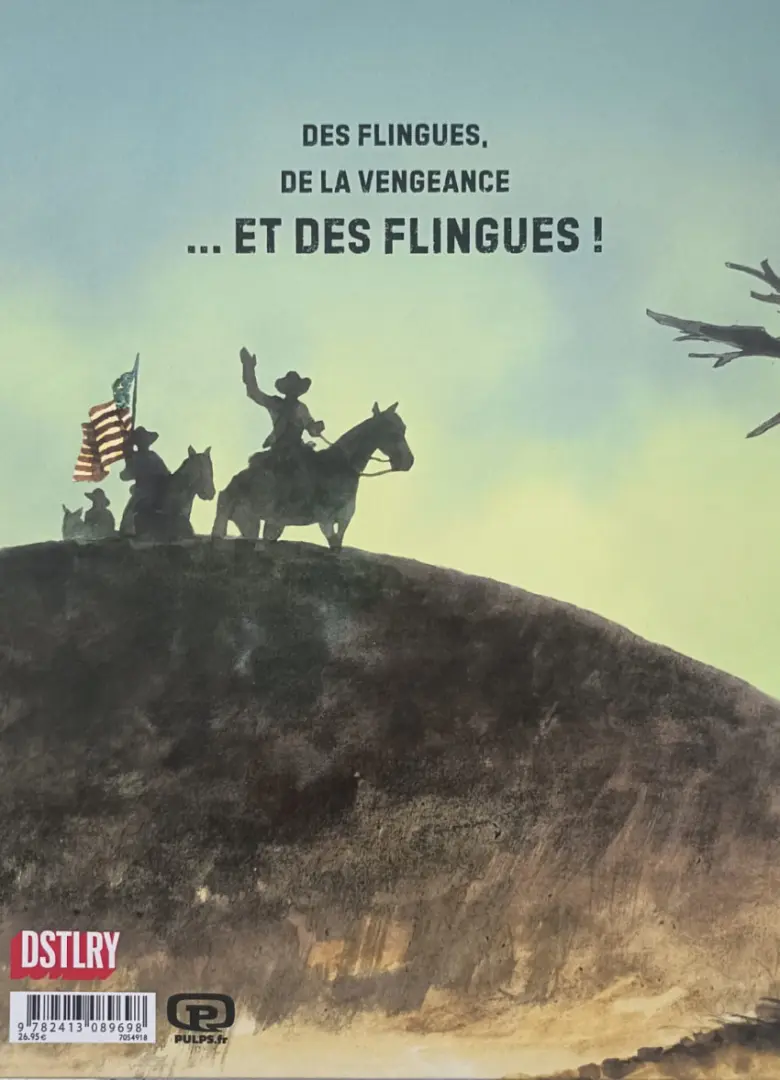 Verso de l'album La Ballade des frères Blood La ballade des Frères Blood