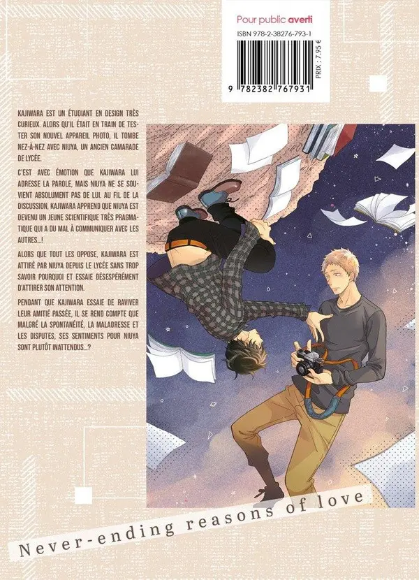 Verso de l'album Neverending reasons of love