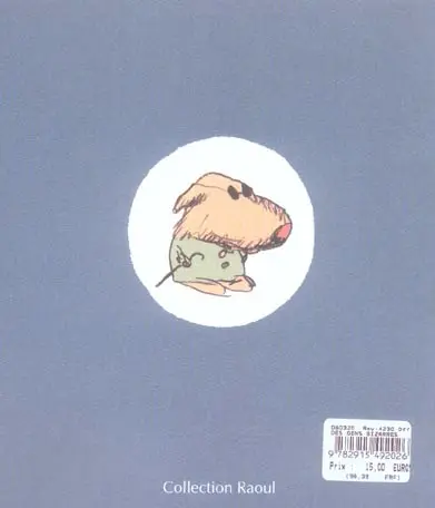 Verso de l'album Des gens bizarres