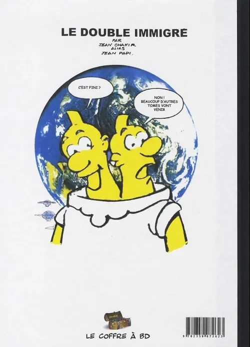 Verso de l'album Le Double immigré Tome 1 Chapitre 1