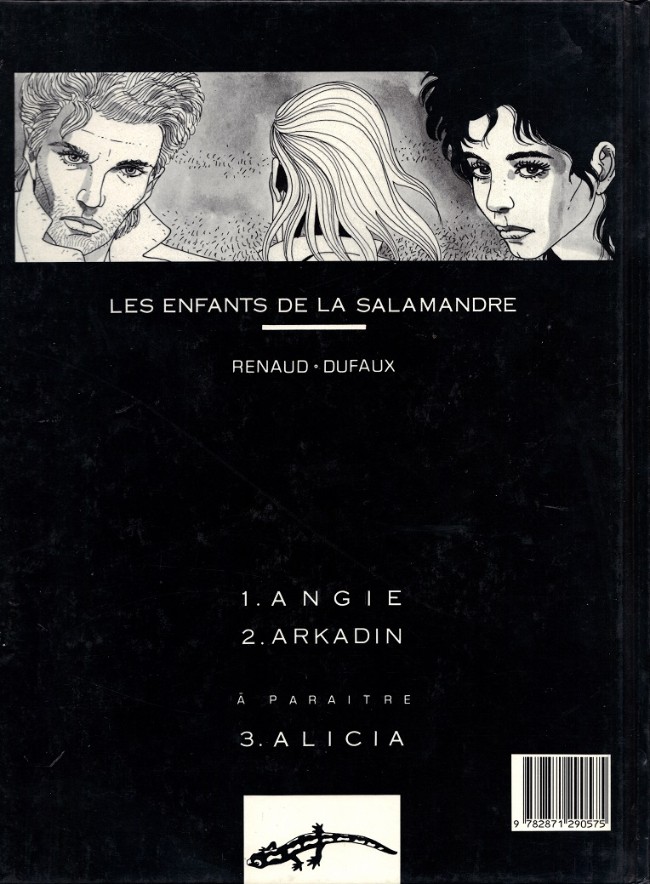 Verso de l'album Les Enfants de la Salamandre Tome 2 Arkadin
