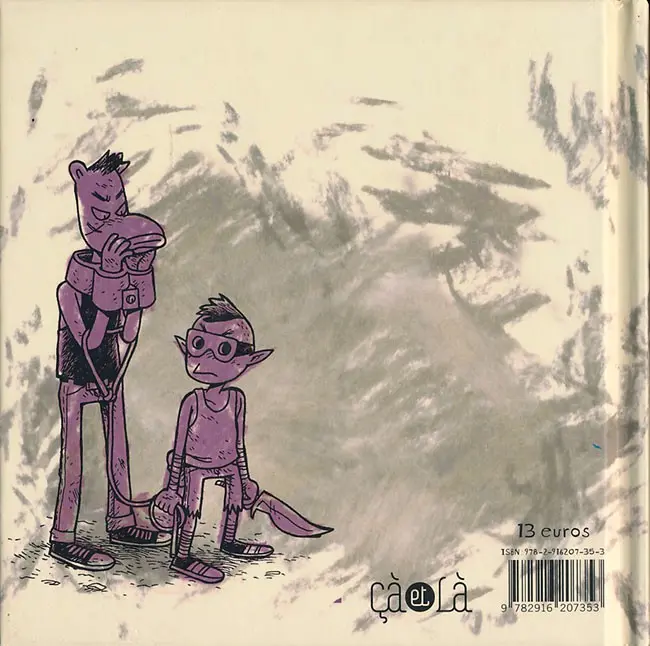 Verso de l'album Étoile du chagrin 2