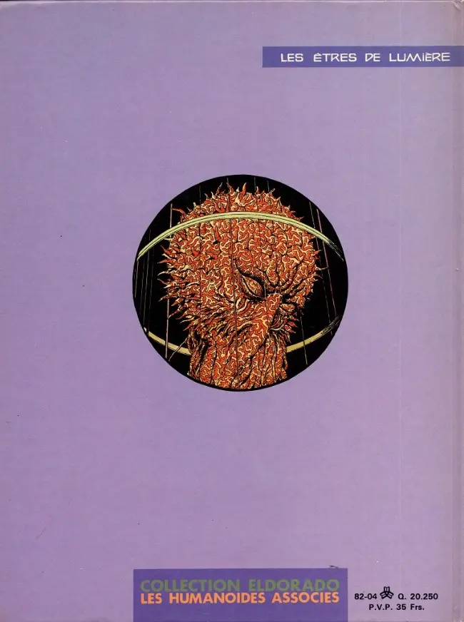 Verso de l'album Les Êtres de lumière Tome 1 L'Exode