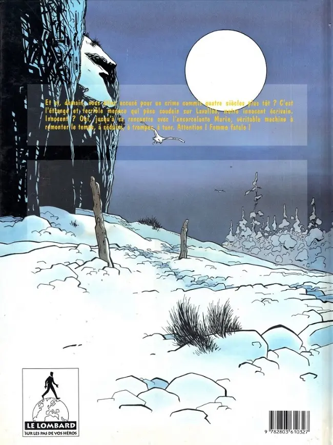 Verso de l'album Les Fous de Monk