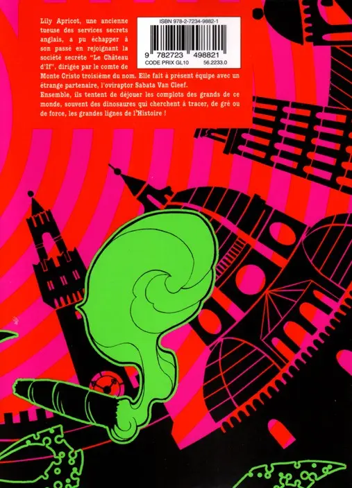 Verso de l'album Jabberwocky 2