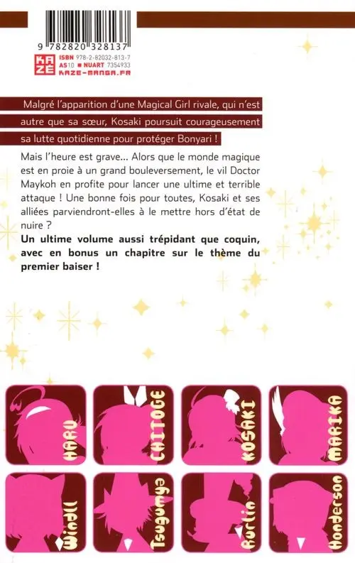 Verso de l'album Kosaki, Magical Pâtissière ! 4