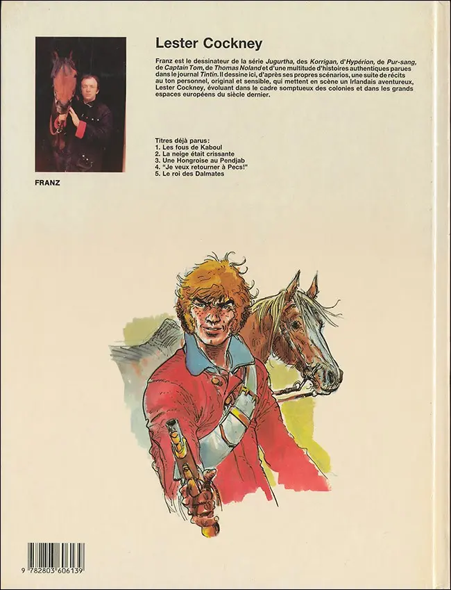 Verso de l'album Lester Cockney Tome 5 Le Roi des Dalmates