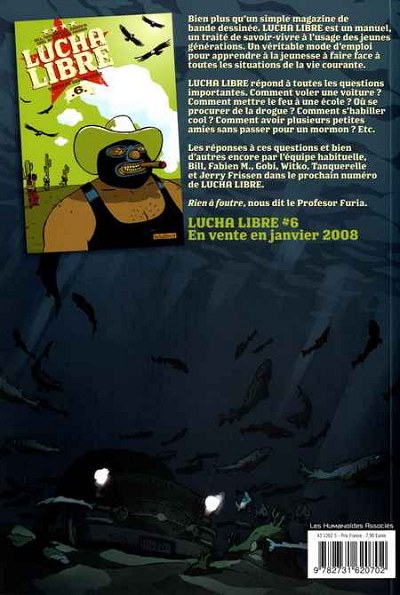 Verso de l'album Lucha Libre Tome 5 Diablo Loco a disparu!