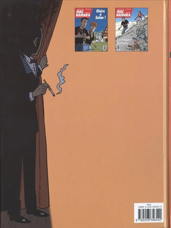 Verso de l'album Mac Namara N° 2 L'échappée fantôme