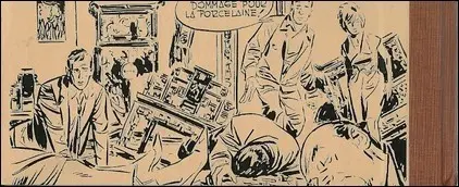 Verso de l'album Mam'zelle Minouche 2