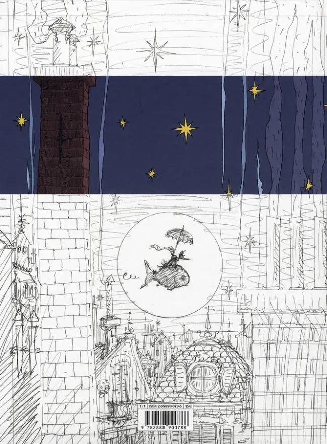 Verso de l'album Mélodie au crépuscule