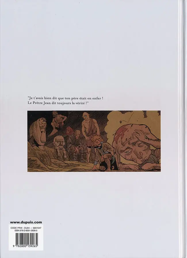 Verso de l'album Messire Guillaume Tome 2 Le pays de vérité