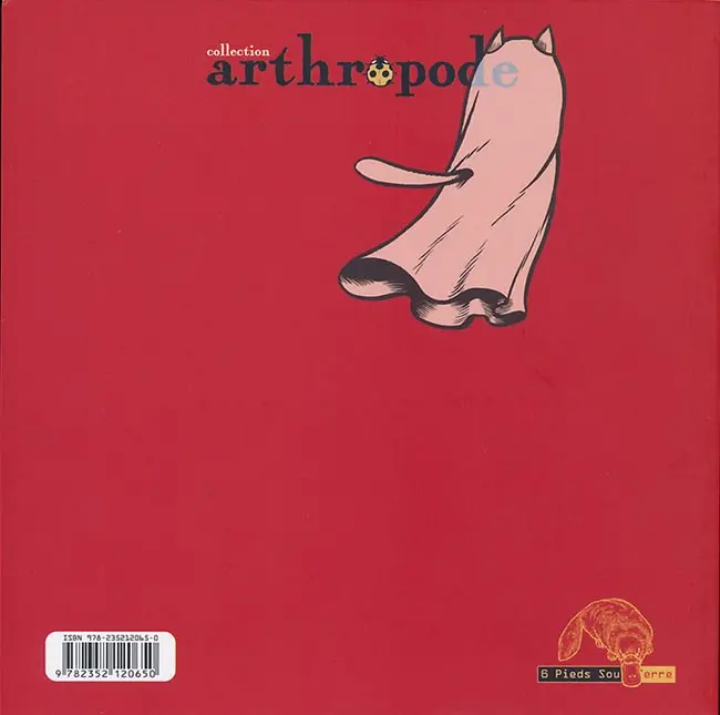 Verso de l'album Neuf pieds sous terre