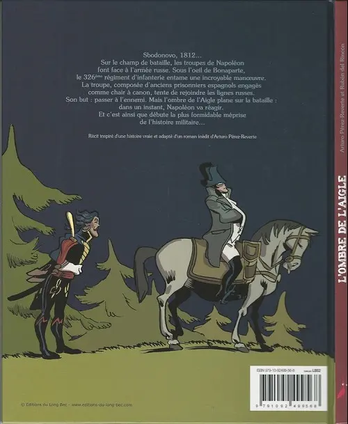 Verso de l'album L'Ombre de l'aigle