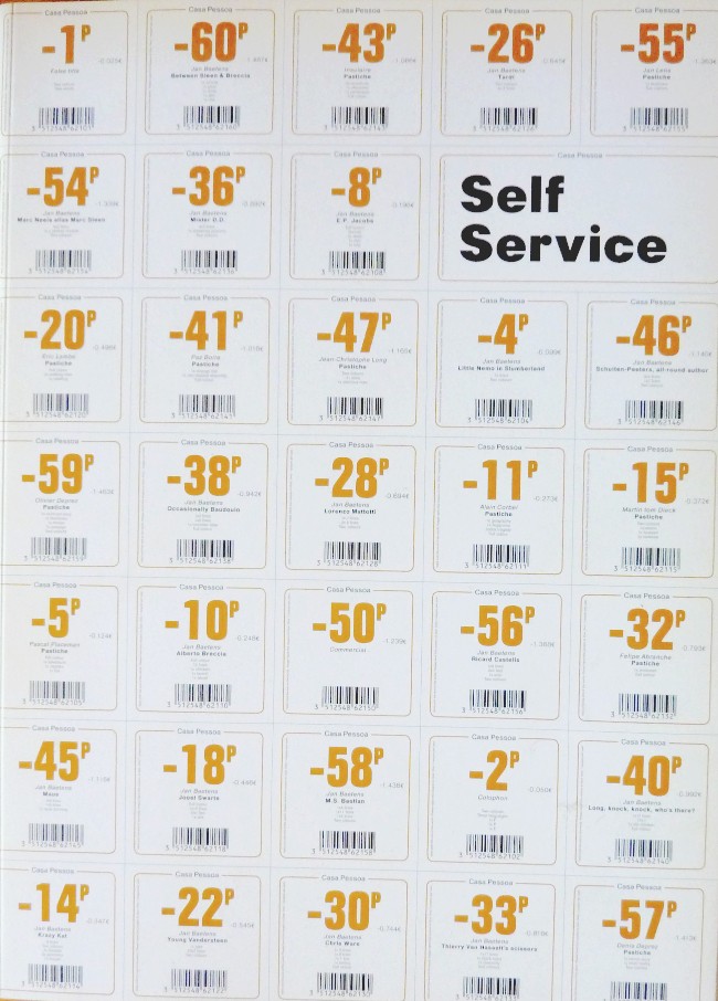 Couverture de l'album self service