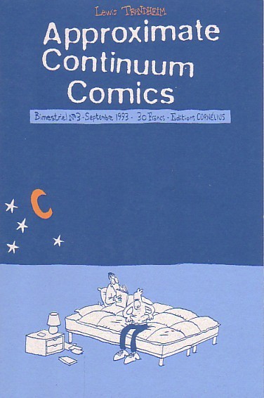 Couverture de l'album Approximate Continuum Comics Tome 3