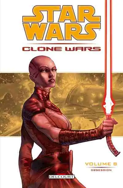 Couverture de l'album Star Wars - Clone Wars Tome 8 Obsession