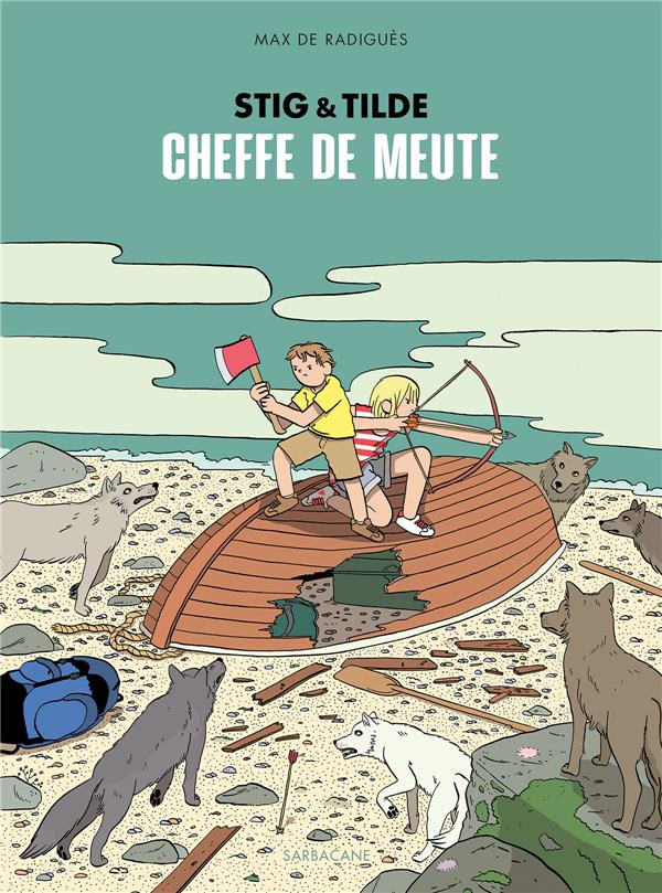 Couverture de l'album Stig & Tilde Tome 2 Cheffe de meute