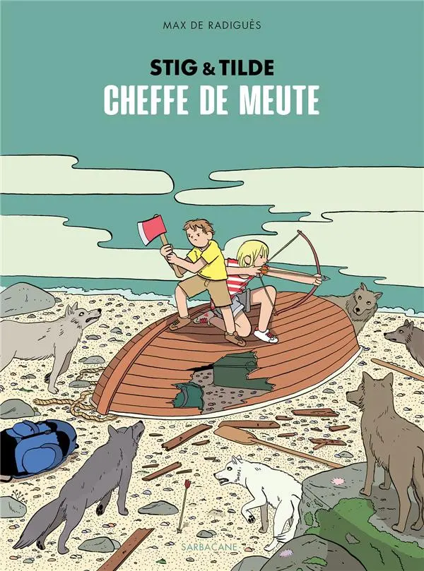 Couverture de l'album Stig & Tilde Tome 2 Cheffe de meute