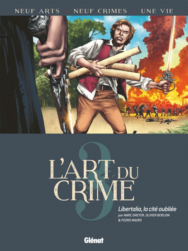 Couverture de l'album L'Art du crime Tome 3 Libertalia, la cité oubliée
