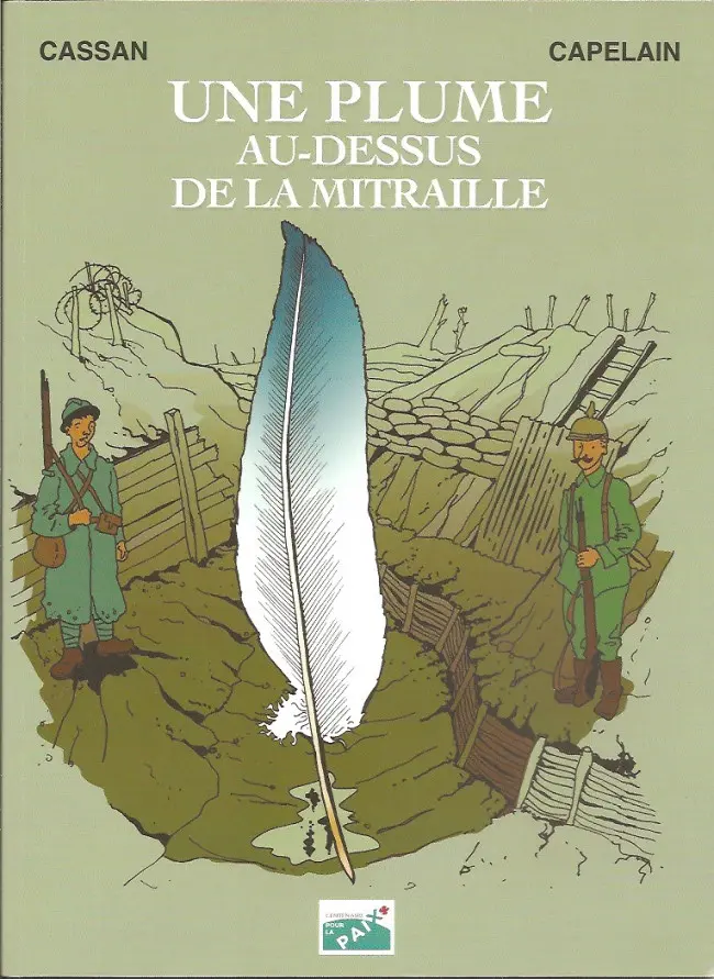 Couverture de l'album Une plume au-dessus de la mitraille