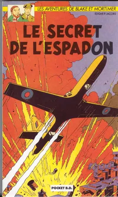Couverture de l'album Blake et Mortimer Tome 1 Le Secret de l'Espadon