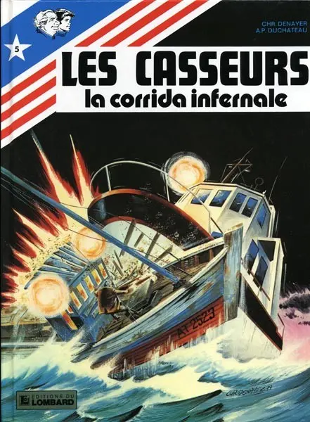 Couverture de l'album Les Casseurs Tome 5 La corrida infernale