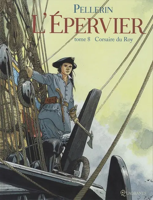 Couverture de l'album L'Épervier Tome 8 Corsaire du Roy