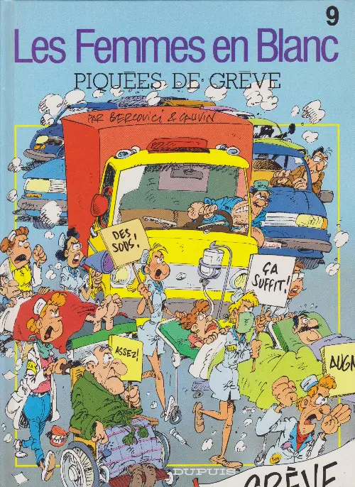 Couverture de l'album Les Femmes en Blanc Tome 9 Piquées de grève