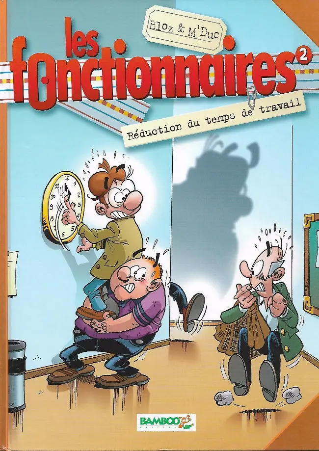 Couverture de l'album Les Fonctionnaires Tome 2 Réduction du temps de travail