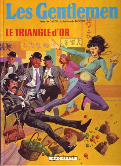 Couverture de l'album Les Gentlemen Tome 5 Le triangle d'or