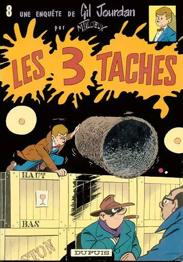 Couverture de l'album Gil Jourdan Tome 8 Les 3 taches