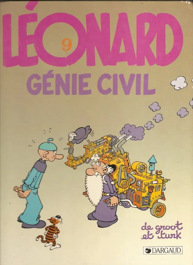 Couverture de l'album Léonard Tome 9 Génie civil