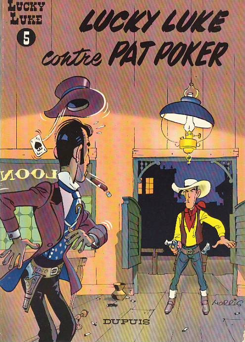 Couverture de l'album Lucky Luke Tome 5 Lucky luke contre Pat Poker